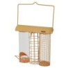 Mangeoire trio orange miel pour oiseaux