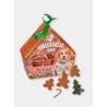 Assortiments de friandises dentaires de Noël pour chien - Maison pain épices