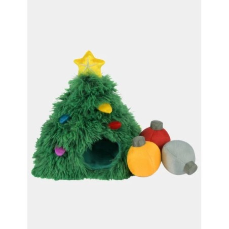 Jouet interactif en peluche pour chien - Merry Woofmas - Sapin de Noel - Pet PLAY