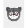 Balle en peluche pour chien - Raton laveur 🦝 - HugSmart