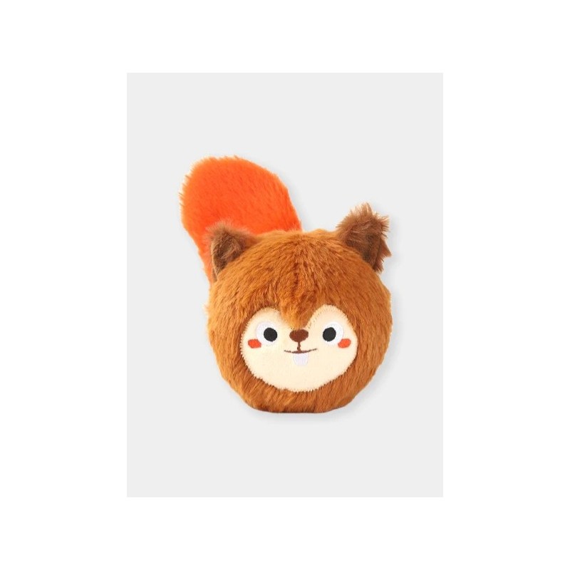 Balle en peluche pour chien - Ecureuil 🐿️ - HugSmart