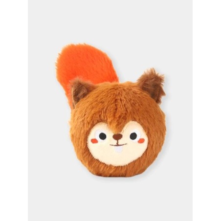 Balle en peluche pour chien - Ecureuil 🐿️ - HugSmart