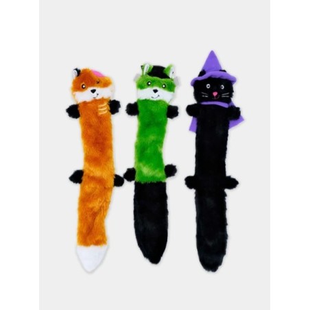 3 Peluches d'Halloween pour chien - Zippy Paws- Halloween Skinny Peltz