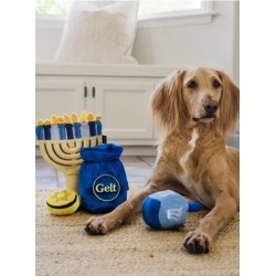 Jouet en peluche pour chien - Paw-nukkah 🕎 Gelt Coins - Pet PLAY