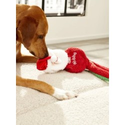 Peluche Wubba Flat Santa - KONG Holiday on