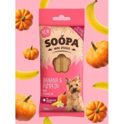 Bâtonnets à mâcher pour chien - Banane et Citrouille 🍌 - Soopa