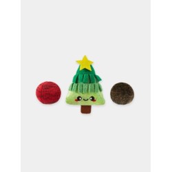 Lot de 3 jouets pour chat - Sapin de Noël - HugSmart