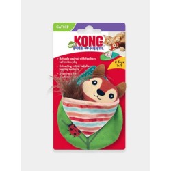 Jouet de Fouille pour Chat - KONG Pull-A-Partz Tuck 🐿️