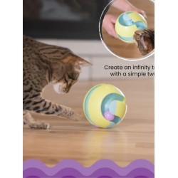 Jouet interactif pour Chat - Twist-A-Ball Track - Catstages