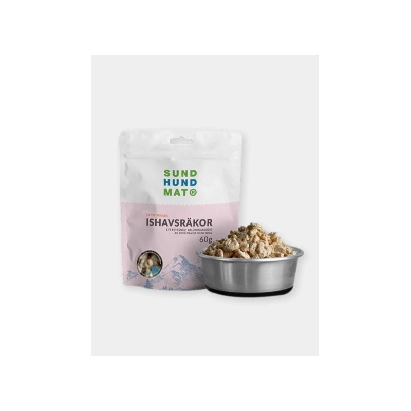 Friandises Lyophilisées - Freeze-dried Raw pour chien - Crevette 🦐