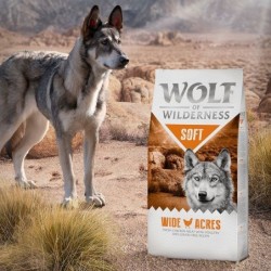 Wolf of Wilderness Soft Wide Acres, poulet - sans céréales,5 x 1 kg