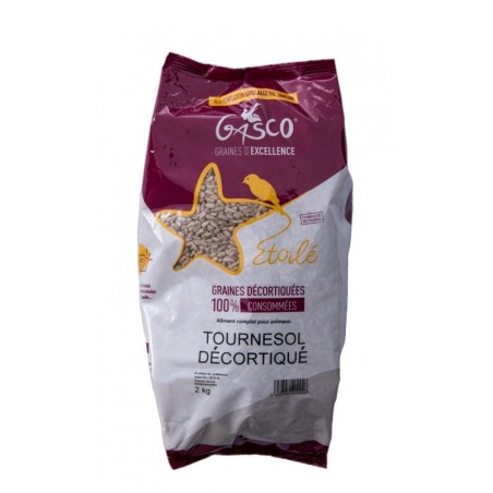 Tournesol décortiqué 2kg - Gamme Etoilé