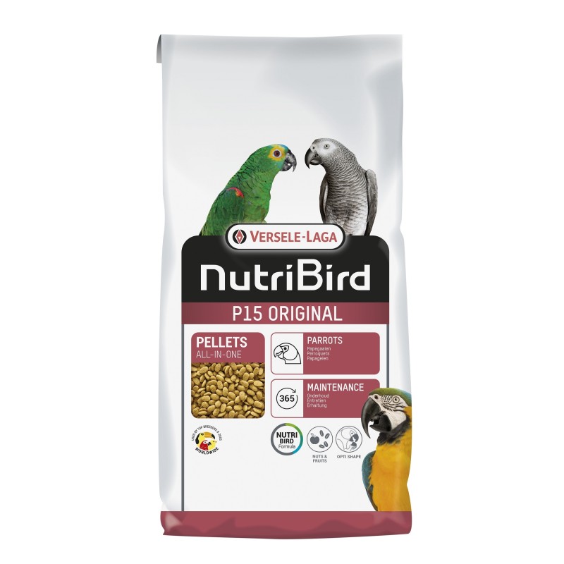 NutriBird P 15 Original entretien pour perroquets- 1kg