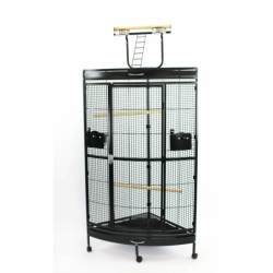 Cage d'angle pour perroquet Zolia Eclectus - H 180 cm