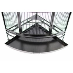 Cage d'angle pour perroquet Zolia Eclectus - H 180 cm